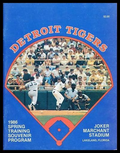 1986 Detroit Tigers Spring Training